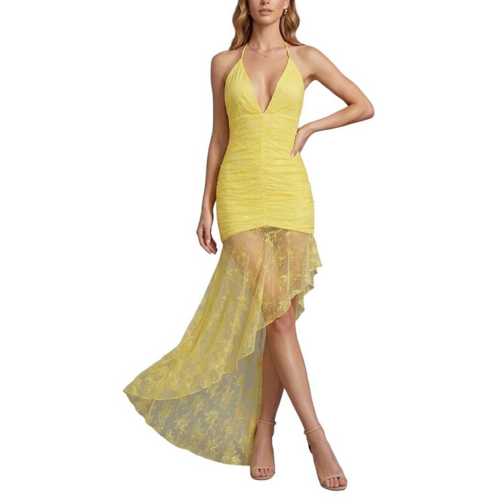 Monique Lagarde Womens  Embellished Maxi Dress